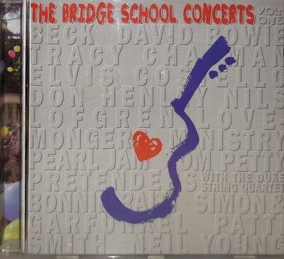 THE BRIDGE SCHOOL CONCERT - VOL ONE - YOUNG - BOWIE - PEARL JAM - CD
