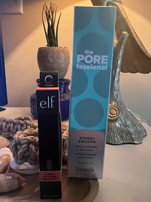 Benefit Cosmetics The PORE fessional Speedy Pore Mask / E.L.F Lip Stain Mauve