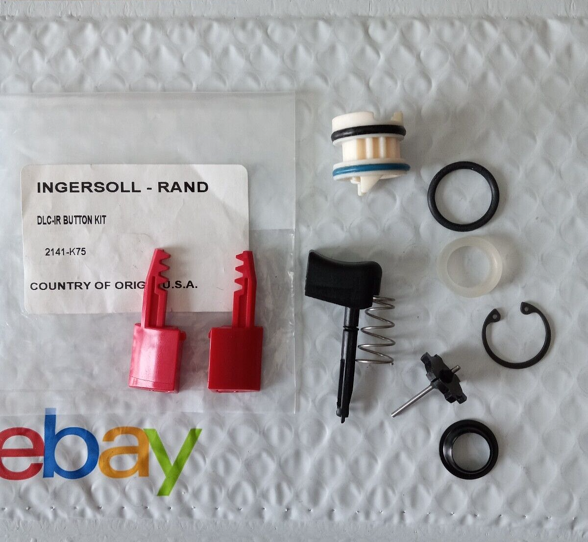 INGERSOLL RAND 2141-K75 BUTTONS+2141-A329 REVERSE VALVE+TRIGGER+2141-K303  TV KIT