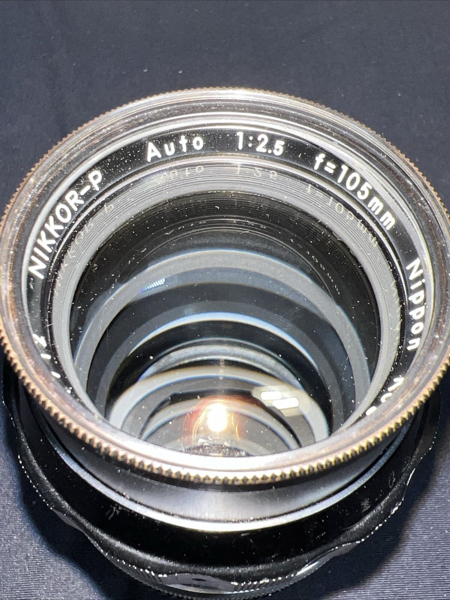 Nikkor-p Auto 1:25 f=105mm Nippon Kogaku Japan Lens | eBay