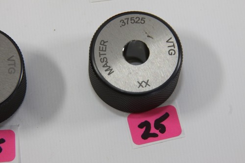 VERMONT GAGE MASTER RING GAGE STEEL XX .37435-.37525 PN 231105310 - Afbeelding 15 van 15