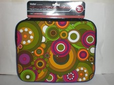 VIVITAR 10.2" UNIVERSAL TABLET AND iPAD SLEEVE ROUND COLOR DESIGN SEE PHOTO