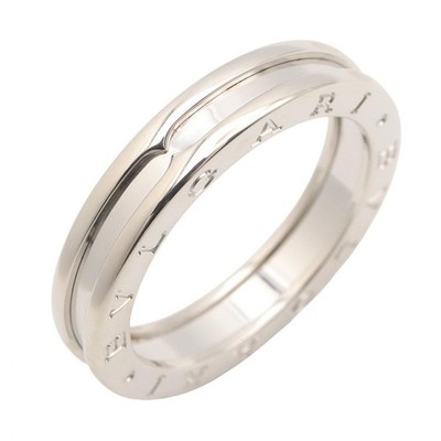 BVLGARI B-zero1 Ring 1 Band 18KWG White Gold Used Unisex Us size 10 #63