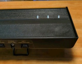 Atari 2600 Woodgrain 6 Switch, Joysticks, Paddels, Hookups, Games, Manuals