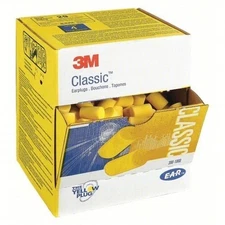 3M Classic Earplugs 390-1000 *200 Uncorded Pair