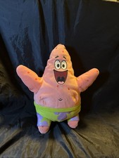TY Beanie Buddies From Spongebob Squarepants - Patrick 11  Plush Bean Toy 2005