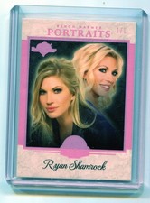 2022 Bench Warmer Soccer Portraits Pink Foil Ryan Shamrock # 1/1
