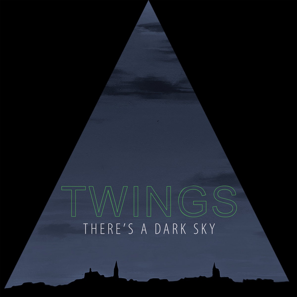 TWINGS There's a Dark Sky [limited CLEAR/Black Transparent] LP VINYL 2025