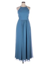 MoriLee by Madeline Gardner Women Blue Cocktail Dress 14