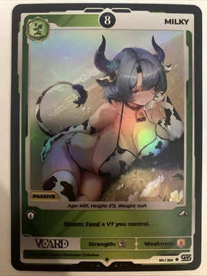 #ad #ad VCard Awakened Worlds: First Edition Milky 8 Holo Foil 101 250 $3.35