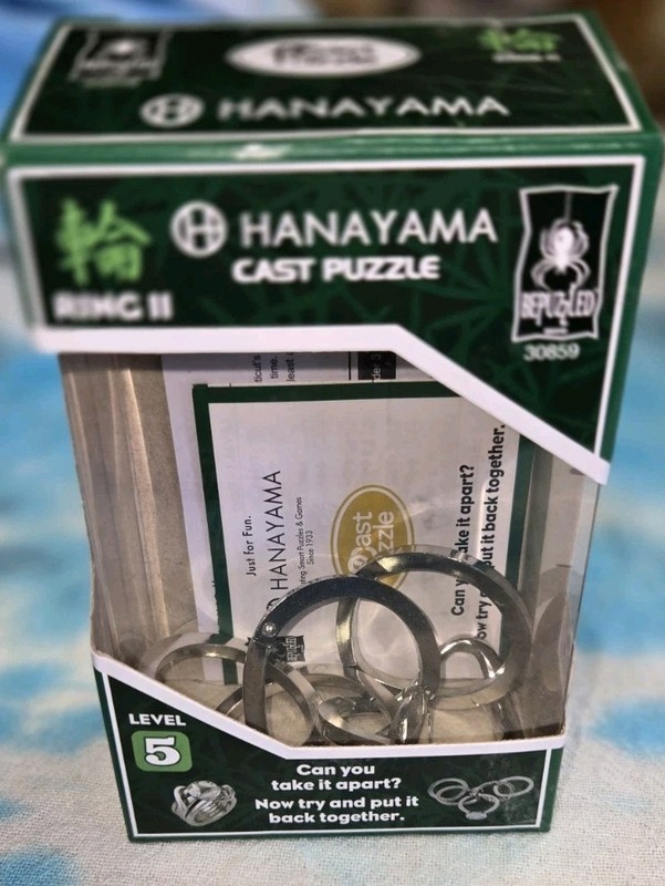 Cast Ring II - Hanayama Metal Puzzle