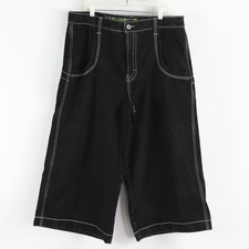 JNCO Men's 38Wx30L Jet Blk Goldfish/Jalapeno Jeans - Collectors Lim. Edition