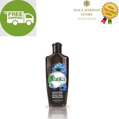 1 Pack X  Dabur Vatika Black Seed Oil Vitamin A,E,F  FREE SHIPPING 