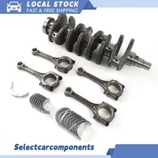 G4GC Engine Crankshaft & Conrods & Bearing For Kia Hyundai Elantra Tiburon 2.0L