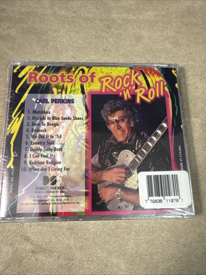 ROOTS OF ROCK N ROLL CARL PERKINS CD T3926 - Image 2 of 4