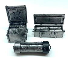 Ammo Ammunition Crates Parts Bits Lot Kitbash - Warhammer 40k X14906