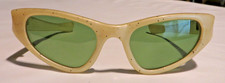 Original Cool-Ray Polaroid 125 Mid-Century 1960s Cat Eye Celluloid SUNGLASSES