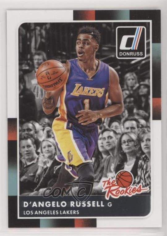 2015-16 Panini Donruss The Rookies D'Angelo Russell #25 RC 09wc