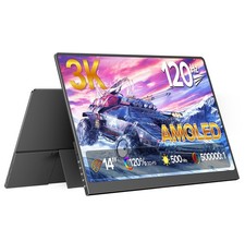 UPERFECT 14" 2880x1800 OLED Portable Monitor 120Hz Gaming Monitor for PS4/5 Xbox