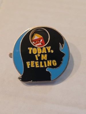 Disney Pixar Up Inside Out Today I'm Feeling Spinner Joy Sadness Disgust Pin