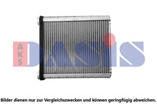 AKS DASIS WÄRMETAUSCHER HEIZUNGSKÜHLER passend für RENAULT CAPTUR CLIO | 189022N