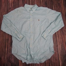 Ralph Lauren Shirt Mens 16.5 34/35 Classic Fit Long Sleeve Button Up Dress Shirt