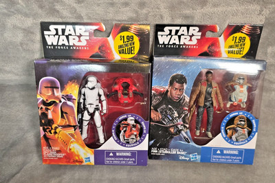 Star Wars Flametrooper & Finn Armor Up Actionfiguren Hasbro