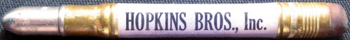 1920's Lynchburg Virginia Advertising Pencil Hopkins Brothers Inc Harrisburg PA