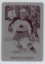 2023-24 Parkhurst Printing Plate Magenta Achievement 1/1 Devon Toews #79 18lg