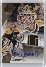 2023 Upper Deck SP Game Used Legends Premium Materials /5 Tim Thomas Auto 1m5h