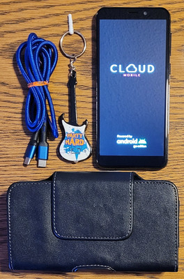 Cloud Mobile Stratus C7 - Black ( TruConnect ) 4G VoLTE Smartphone - Bundled