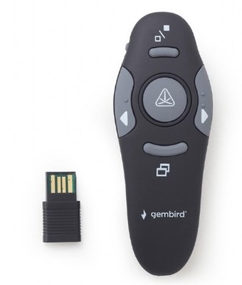 Gembird Kabelloser Presenter mit Laserpointer