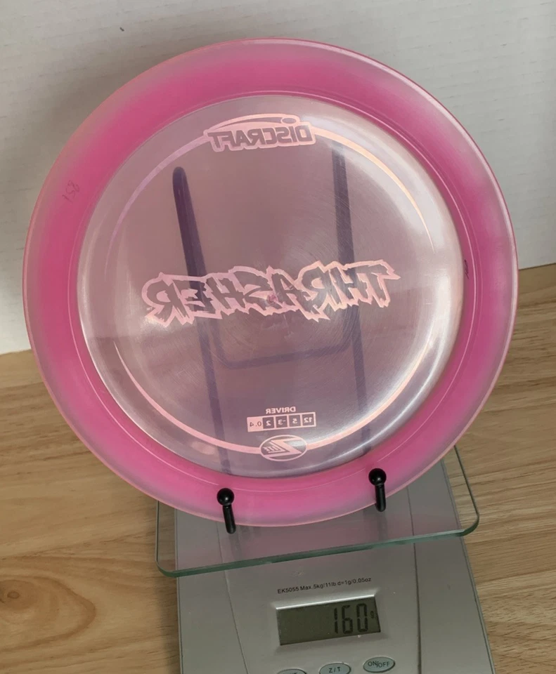 Discraft Discs ZLite Pink Thrasher Lightweight 161 Grams - Image 4 of 4