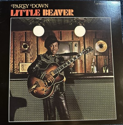 Little Beaver - Party Down LP CAT 1999 Reissue Rainbo Press Funk Guitar Vinyl EX