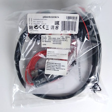 Plantronics Blackwire C3220 USB-A Headset Dual Ear Boom Mic Stereo New Sealed