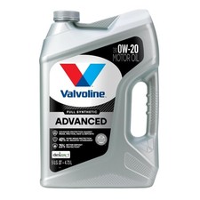 Advanced Full Synthetic SAE 0W-20 Motor Oil 5 QT 40.76 per gallon