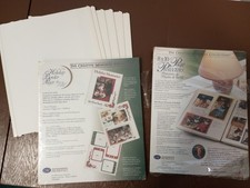 Creative Memories 8x10 Holiday Border Pages  Protectors