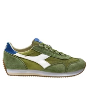 Diadora Heritage Equipe Suede Sw Sneaker Casual Shoes Men's Canvas Dark Green