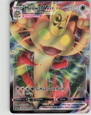Pokemon Meowth VMAX SWSH005 SWSH: Sword & Shield Promo Cards Promo MP on eBay