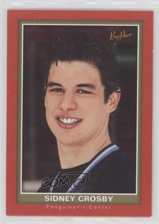 2005-06 Upper Deck Bee Hive Red Sidney Crosby #101 7i6