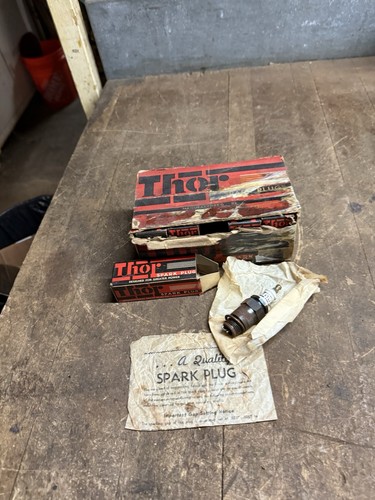 Thor Spark Module Antique New NOS Rare Thor Sparkplugs Spark Plugs Auto Motorcycle Parts ...