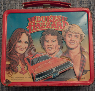 The Dukes of Hazzard Metal Lunchbox Metal No Thermos VNTG 1980
