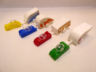 Serie completa Auto con roulotte. senza identificativo 1982 Raro!!!!