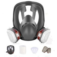Atemschutzmaske Vollmaske Staub Gas Chemikalien Filter Set Schutz