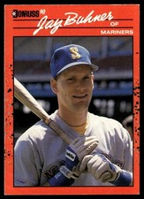 1990 Donruss Jay Buhner Seattle Mariners #448