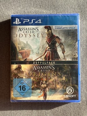 Assassin's Creed Odyssey + Origins Doppelpack  PlayStation 4 PS4 NEU Sealed 2018