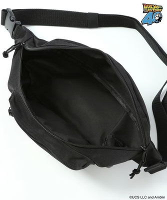 Back to the Future 40th Anniversary Sling Shoulder Bag Black