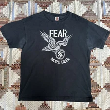 FEAR • MORE BEER • VINTAGE • 1990s/2000s • PUNK ROCK • EAGLE • XL • T-SHIRT