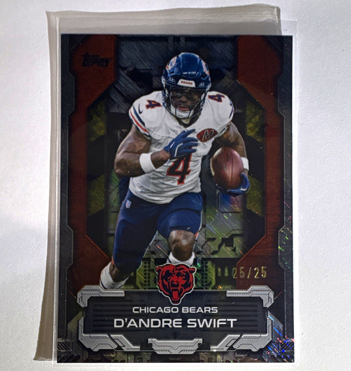 Topps 2026 Touchdown Machines TM-24 D'Andre Swift Chicago Bears 25/25