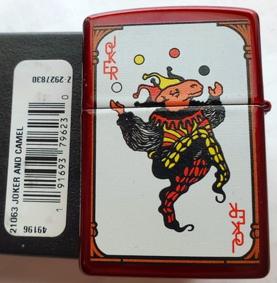 Zippo JOKER Cards Poker Camel Pack CZ LIMITED EDITION 50 MADE